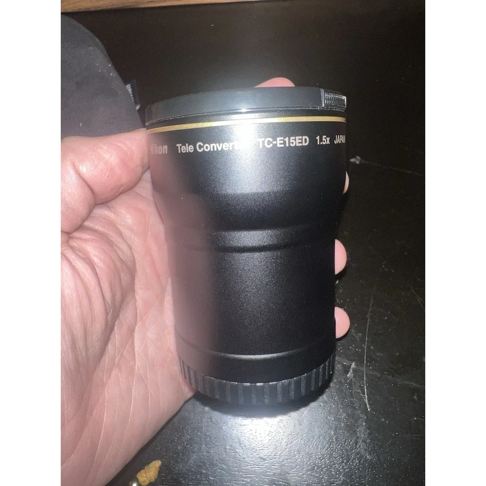 Nikon TC-E15ED‎ Tele Converter 1.5x Camera Lens Made in Japan With Nikon Ur-E8